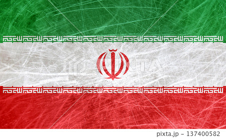 Grunge national flag of Iran 137400582