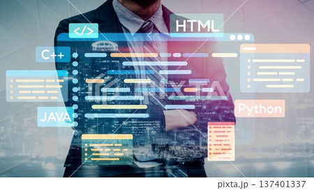 Programmer Coding with Digital Interface and Language Overlays Muxer Programmer Coding with Digital Interface and Language Overlays Muxer 137401337