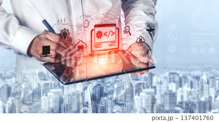 Web Development Digital Coding Interface Spline Web Development Digital Coding Interface Spline 137401760