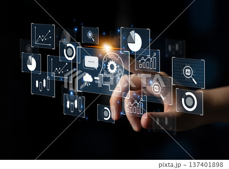 AI analytics intelligence for data insights, forecasting, and decision support. Corpus 137401898