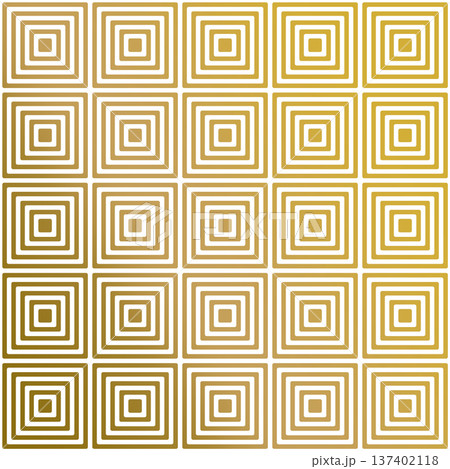 大柄な金色の角繋ぎ文様 背景素材 大柄な金色の角繋ぎ文様 背景素材 137402118