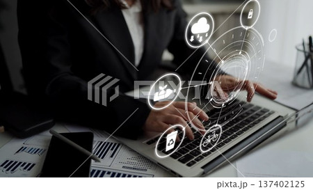 3R reuse reduce recycle concept for sustainability Funnel 137402125