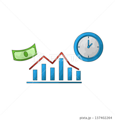 Illustration of bankruptcy chart 137402264