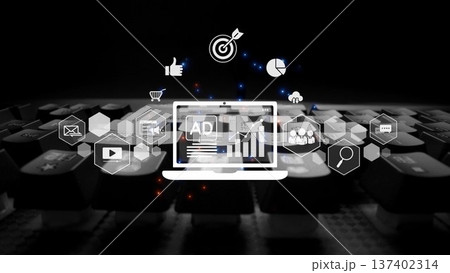 Online Ads Strategy and Digital Content Marketing for Business Growth Muxer 137402314