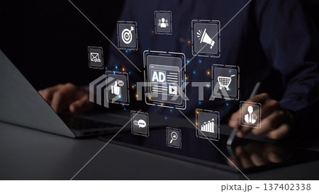 Online Ads Strategy and Digital Content Marketing for Business Growth Muxer 137402338
