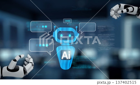 AI Artificial Intelligence Virtual Assistant for Smart Business. Kernel AI Artificial Intelligence Virtual Assistant for Smart Business. Kernel 137402515