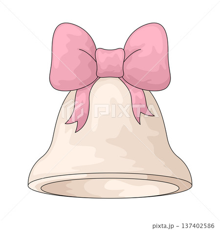 Illustration of Wedding Bells 137402586