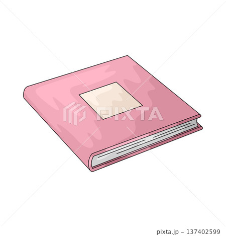 Illustration of Wedding Album Illustration of Wedding Album 137402599