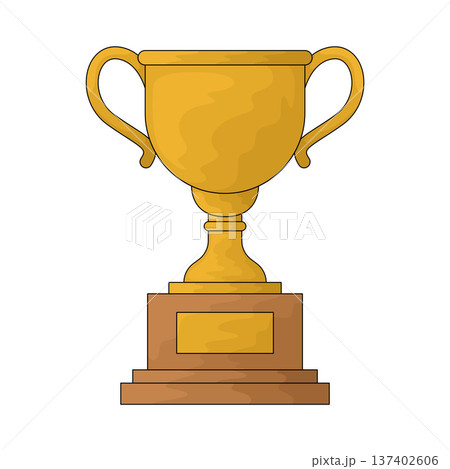 Illustration of Trophy Illustration of Trophy 137402606