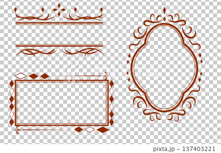 Vintage frame 137403221