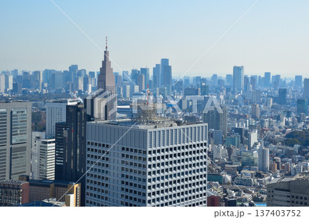 都市風景 東京 新宿区 千代田区 港区 都市風景 東京 新宿区 千代田区 港区 137403752