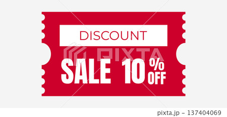 a voucher for a discount in a store 137404069