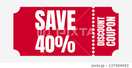 a voucher for a discount in a store a voucher for a discount in a store 137404083