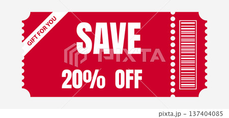 a voucher for a discount in a store a voucher for a discount in a store 137404085
