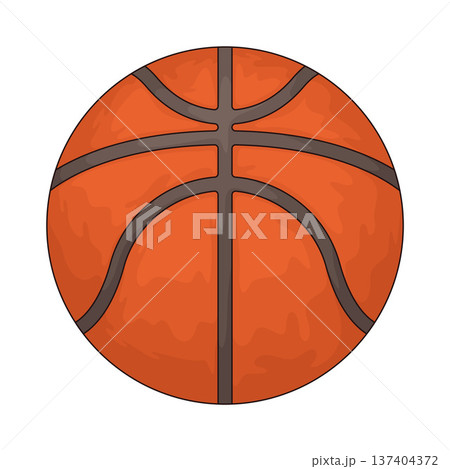 Illustration of Basketball ball 137404372