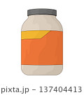 Illustration of Protein Powder 137404413