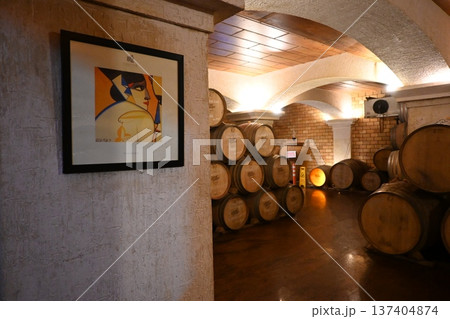 インドのワイナリー、貯蔵庫 137404874