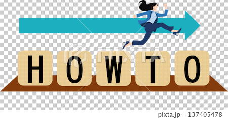 HOW TO graphic illustrations 137405478