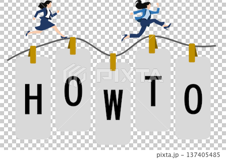 HOW TO graphic illustrations HOW TO graphic illustrations 137405485