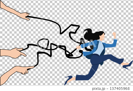 Graphic material illustration that holds you back 137405968