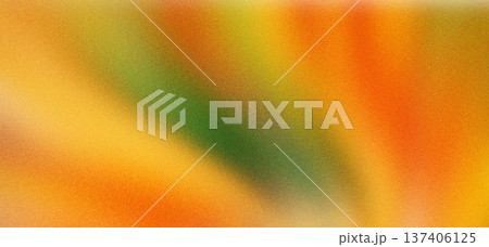 Abstract Orange Yellow Green Gradient Wave Background 137406125