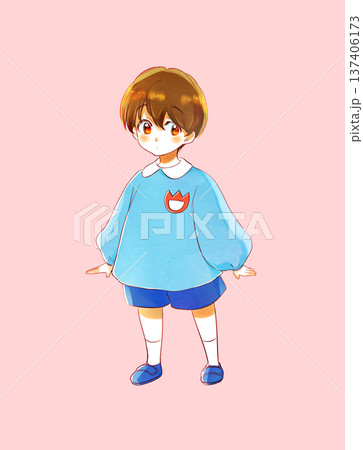 男児　園児 137406173