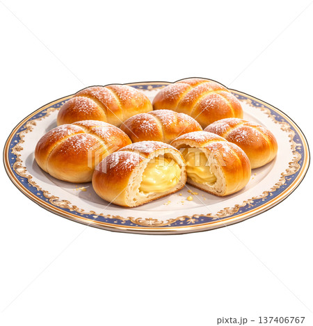 クリームパン 137406767