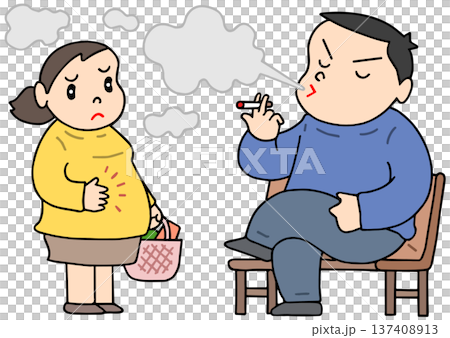 社会問題 - 路上喫煙・禁煙エリア・煙害 社会問題 - 路上喫煙・禁煙エリア・煙害 137408913