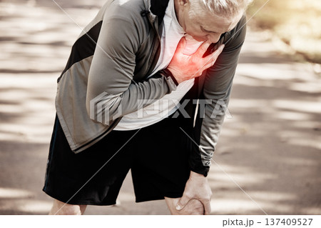 Chest pain, heart attack and running, fitness and red overlay, injury with person outdoor, cardio and stress. Indigestion, cardiovascular and health, runner and pressure with glow and exercise Chest pain, heart attack and running, fitness and red overlay, injury with person outdoor, cardio and stress. Indigestion, cardiovascular and health, runner and pressure with glow and exercise 137409527