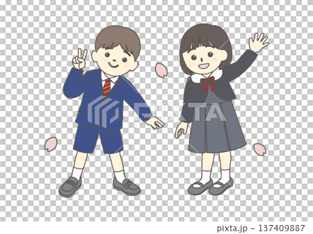 セレモニースーツの子供たち 137409887