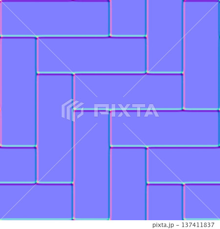 Modern Herringbone Tile Normal Map Texture Modern Herringbone Tile Normal Map Texture 137411837