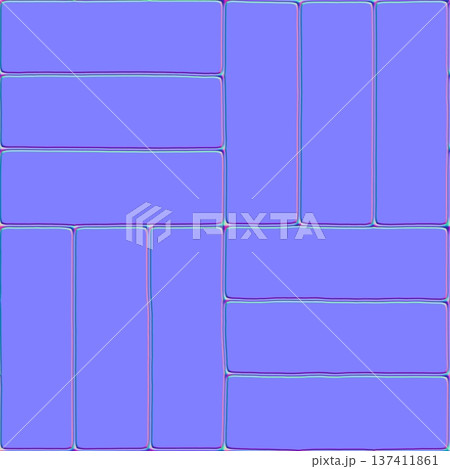 Smooth Wood Parquet Outline Normal Map Smooth Wood Parquet Outline Normal Map 137411861
