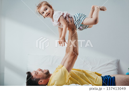 Father and daughter spending quality time 137413049