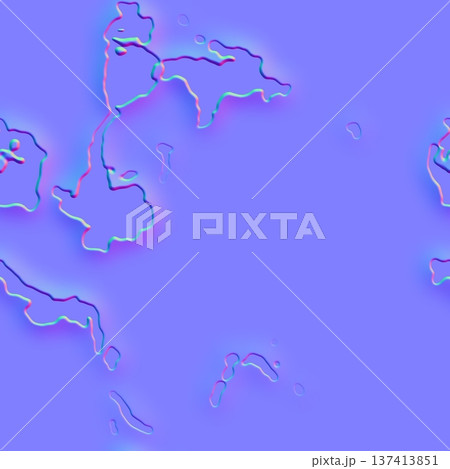 Liquid Splash Droplets Surface Normal Map Textureのイラスト素材 [137413851 ...