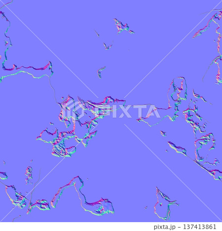 Rock Crack Pattern Normal Map for 3D Texture Design 137413861
