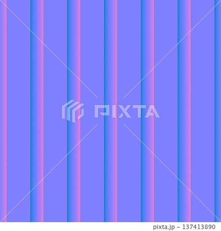 Vertical Linear Ridges Normal Map Texture Vertical Linear Ridges Normal Map Texture 137413890