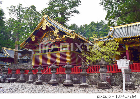世界遺産・日光東照宮 三神庫(栃木県日光市) 世界遺産・日光東照宮 三神庫(栃木県日光市) 137417264