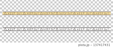 Keep out decorative border Keep out decorative border 137417431