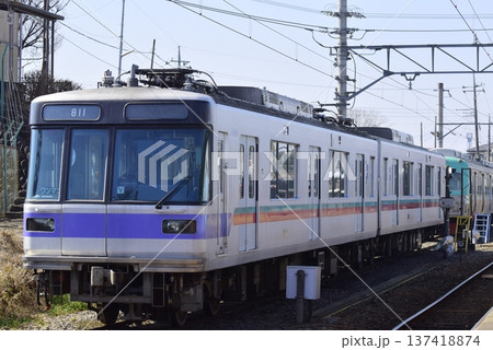 群馬 上毛電鉄旧日比谷線車両 群馬 上毛電鉄旧日比谷線車両 137418874