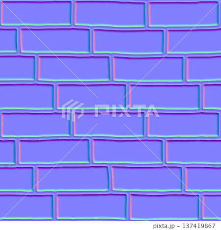 Clean Masonry Wall Normal Map Design 137419867