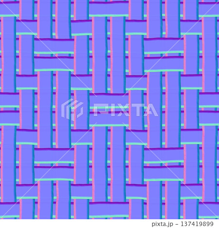 Interlaced Fabric Weave Surface Normal Mapのイラスト素材 [137419899] - PIXTA