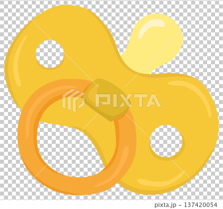 簡單的奶嘴插圖向量素材 137420054