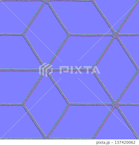 Clean Technical Geometric Grid Normal Map Clean Technical Geometric Grid Normal Map 137420062