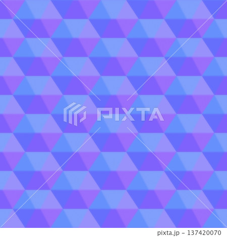 Modern Hexagonal Mosaic Normal Map Surface 137420070
