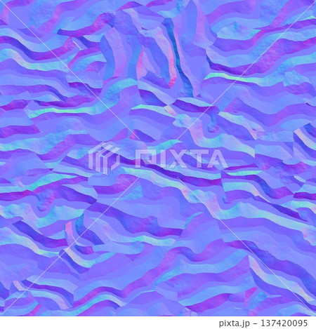 Broken Sedimentary Layer Normal Map Texture 137420095