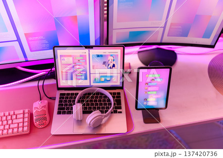 ゲーミング環境とデバイス 137420736