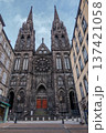France, Clermont Ferrand, The Cathedral of Our Lady of the Assumption in Clermont is a Gothic cathedral. 137421058