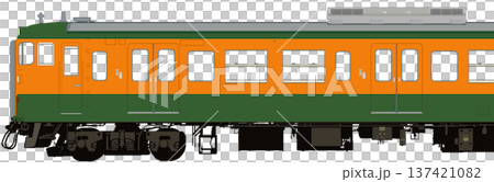 ドット絵の岡山地区115系電車（湘南色：晩年仕様） 137421082