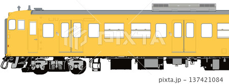 ドット絵の岡山地区115系電車（中国地域色） 137421084