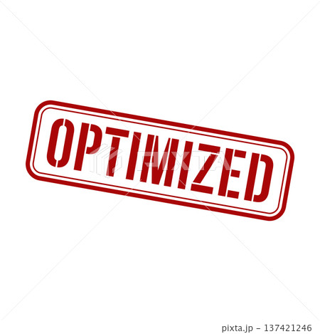 Optimized Stamp,Optimized Square Sign Optimized Stamp,Optimized Square Sign 137421246
